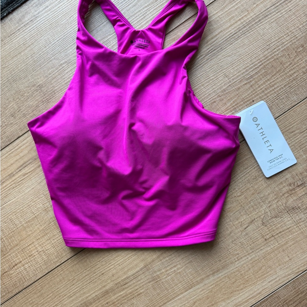 Athleta Women's Pink Sports Bra